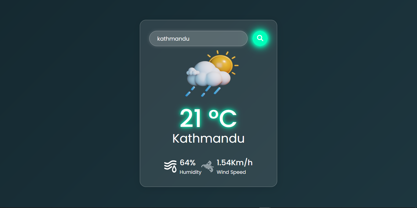 Weather App Project Image